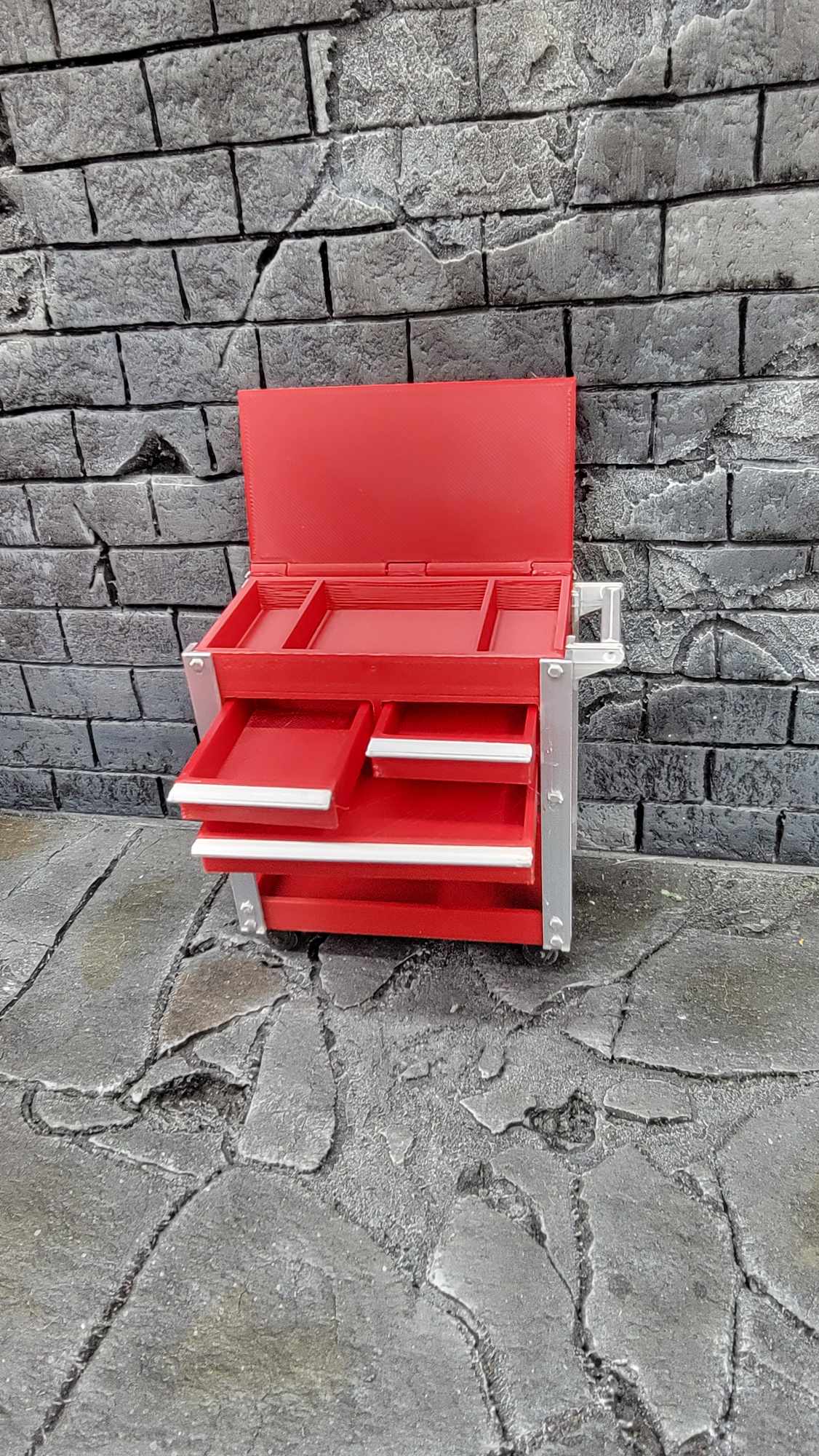 Complete 1/12 Motorcycle Garage Starter Kit