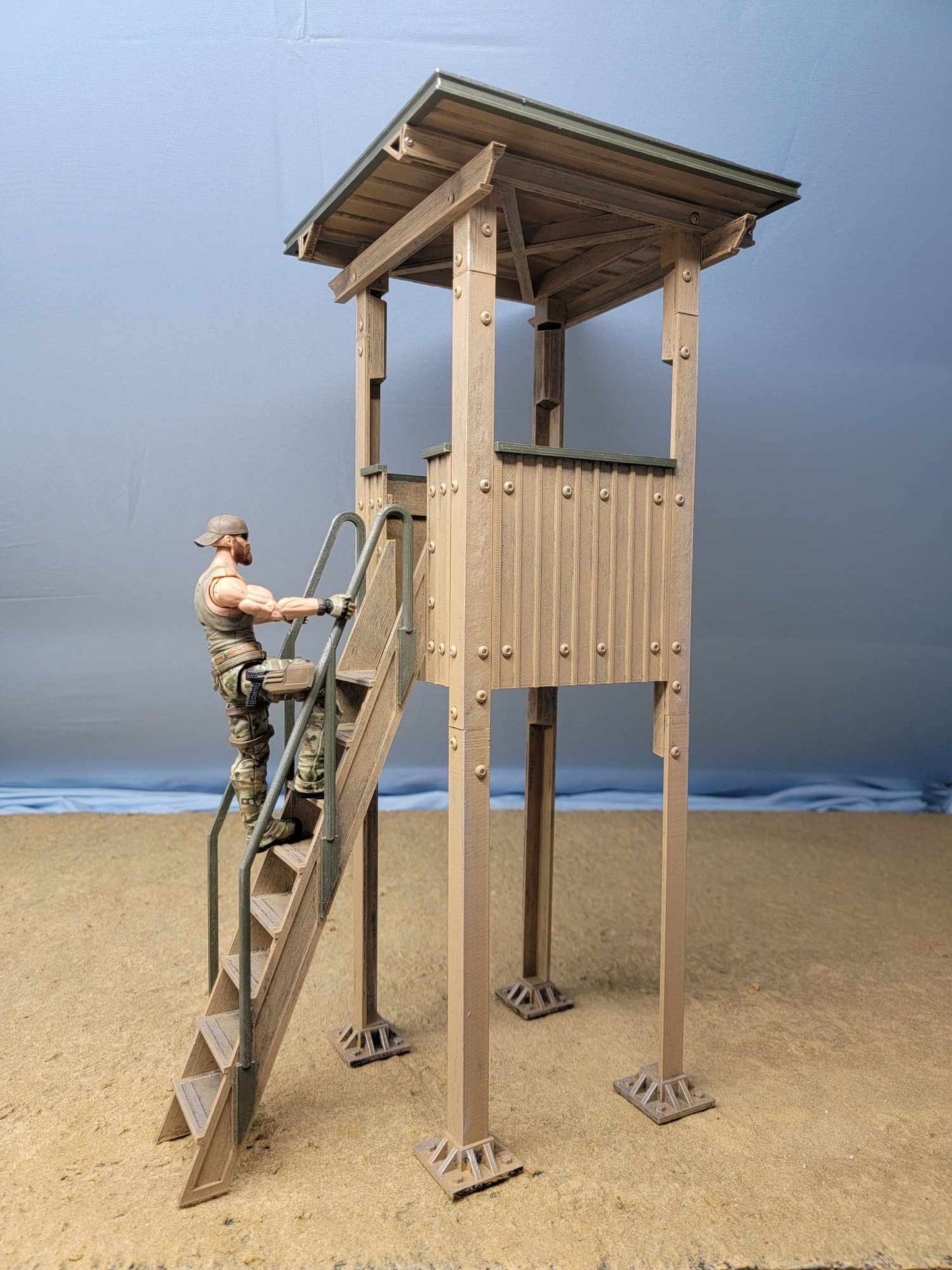 1/12 Military guard Tower