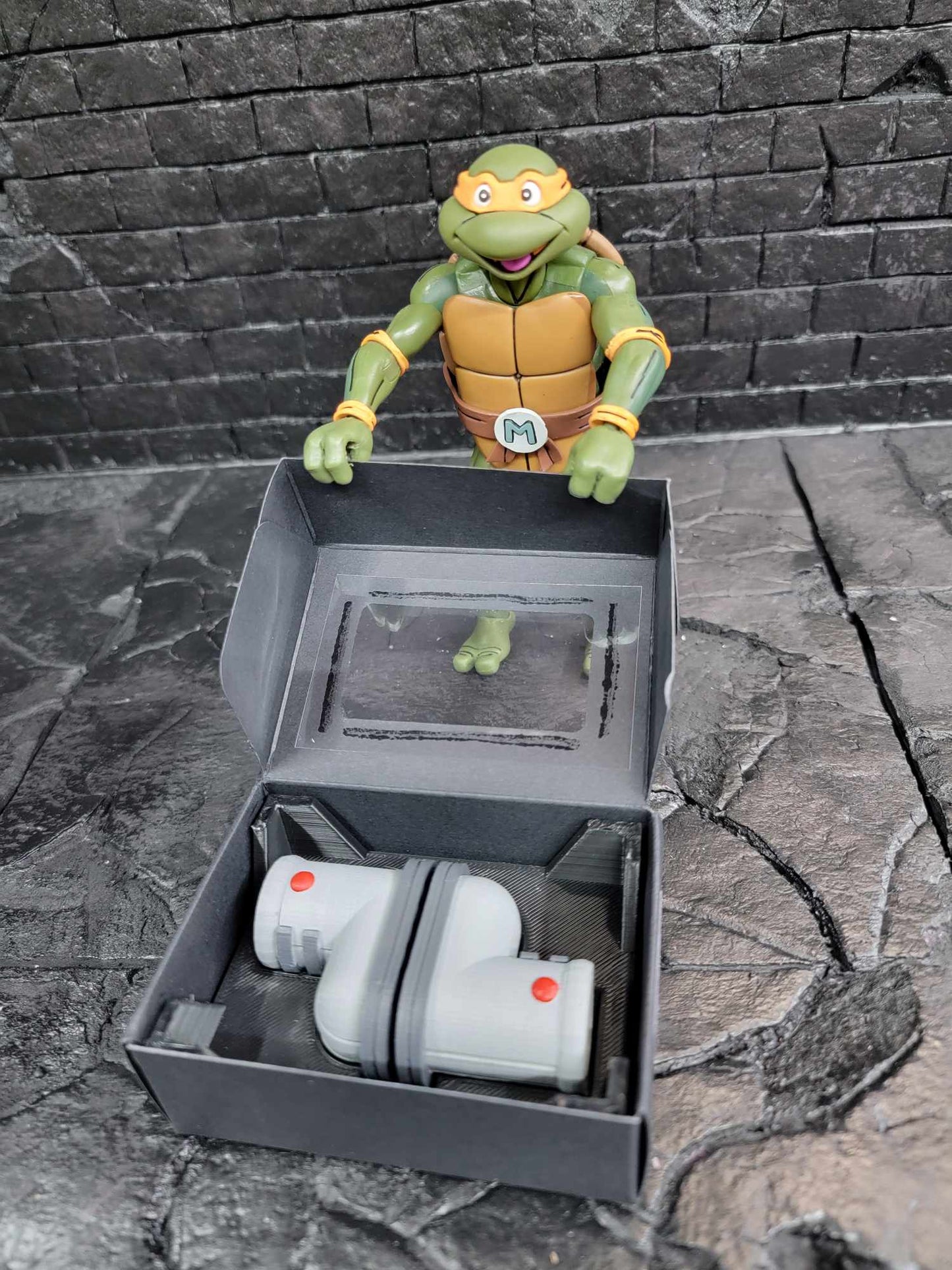 Anti-Gravity Boots for Neca TMNT Toon Line