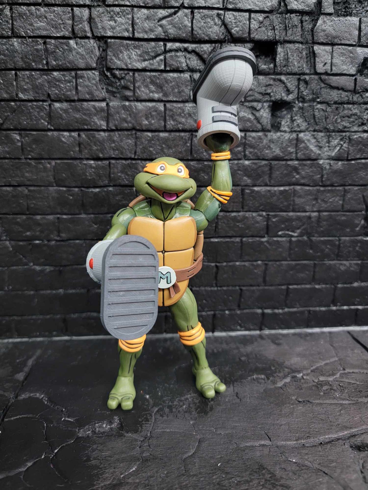 Anti-Gravity Boots for Neca TMNT Toon Line