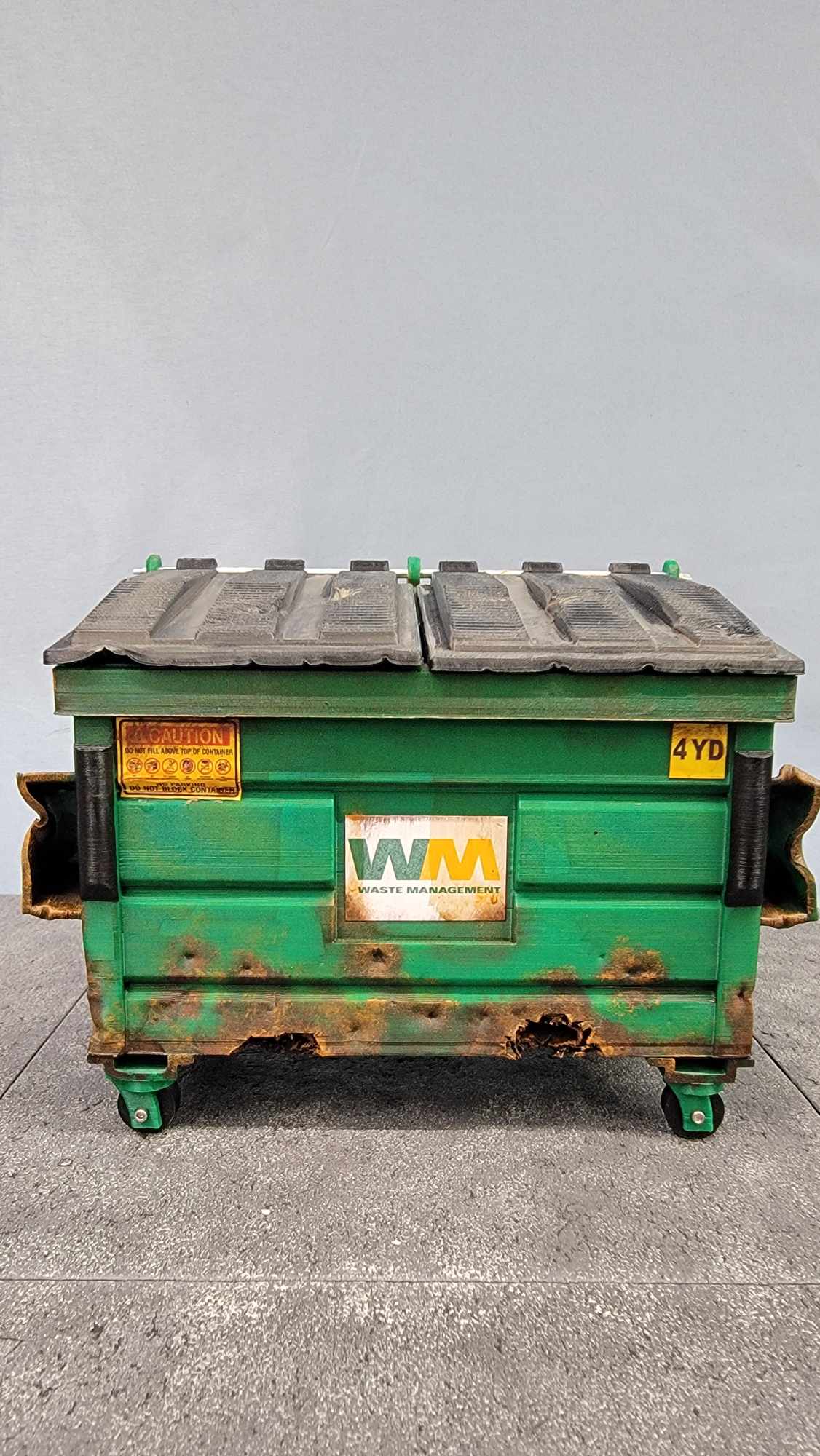 4YD Dumpster 1/12