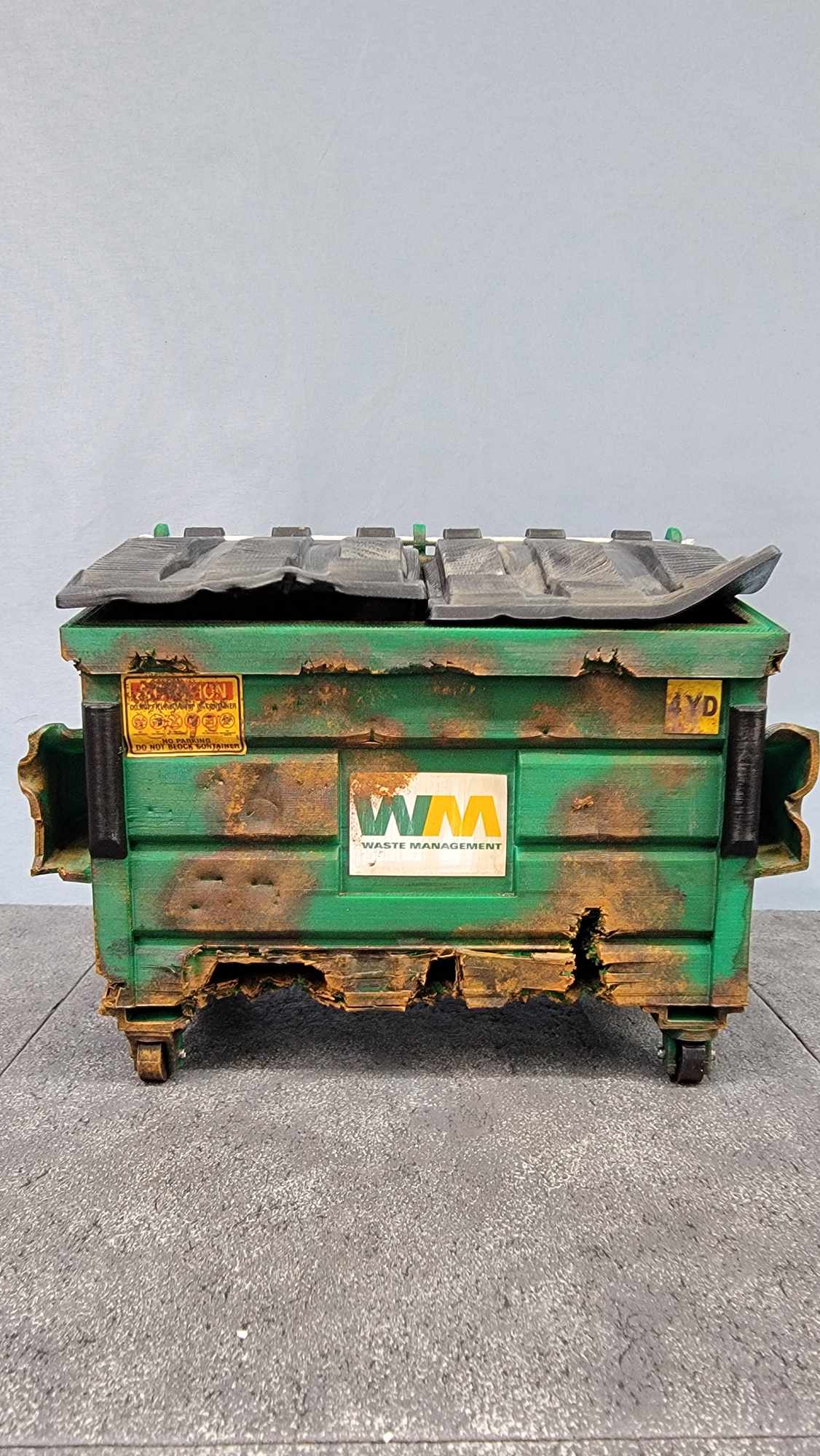 4YD Dumpster 1/12