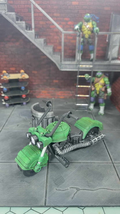 TMNT Joytoy Style Turtle Cycle