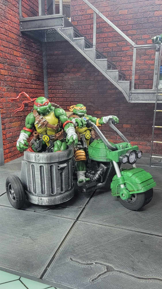 TMNT Joytoy Style Turtle Cycle