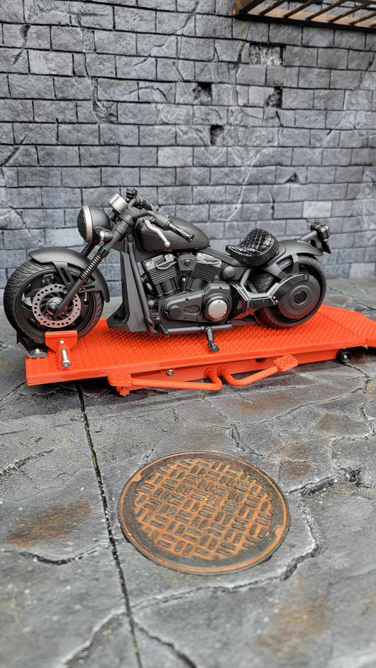 1/12 Functional Motorcycle Lift (Mezco Sized)