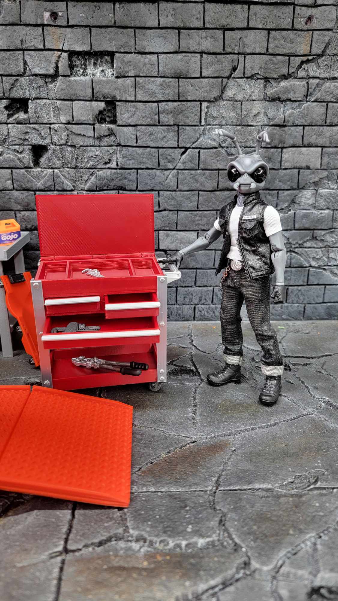 1/12 Tool Box Cart