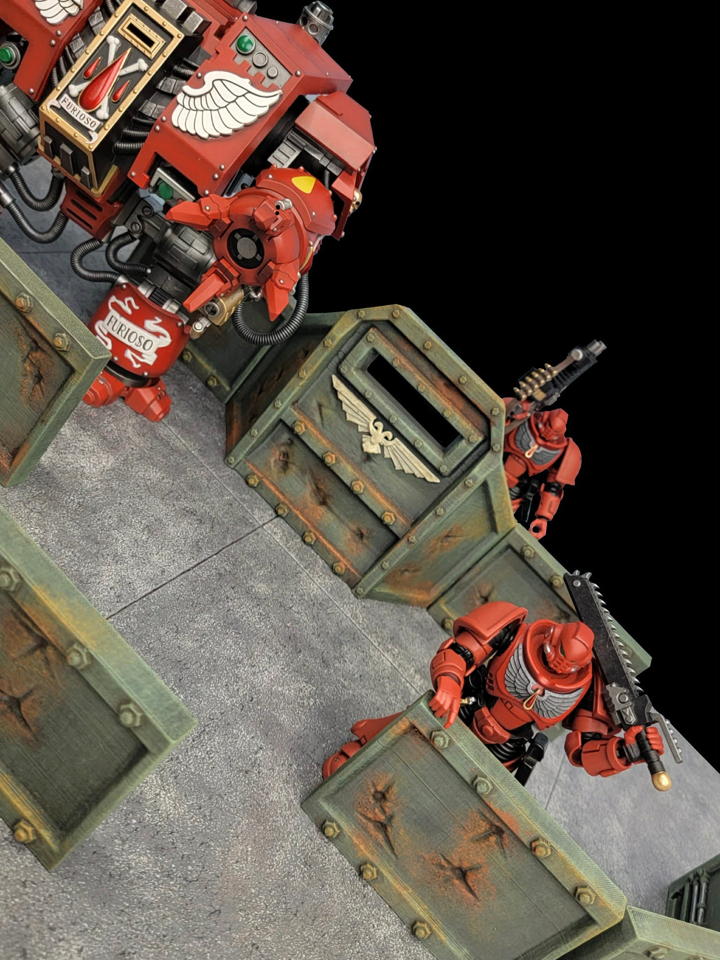 .War Hammer Style Defense wall