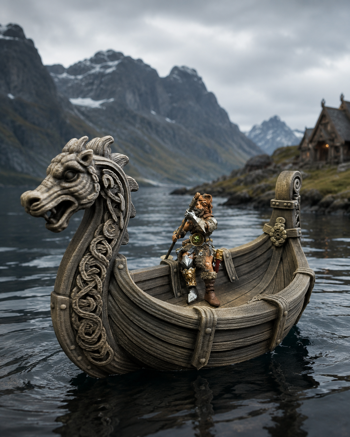 ...Wyrmwake Longship