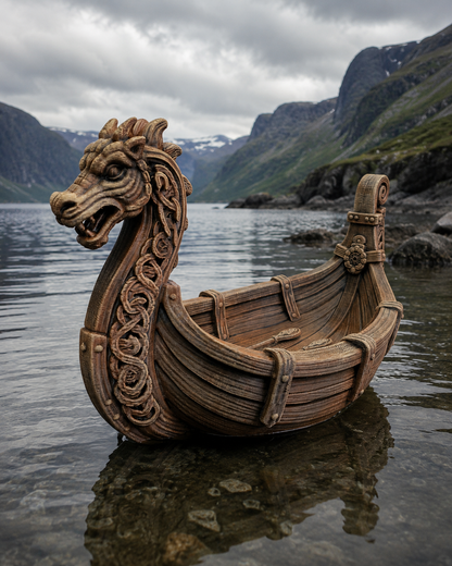...Wyrmwake Longship