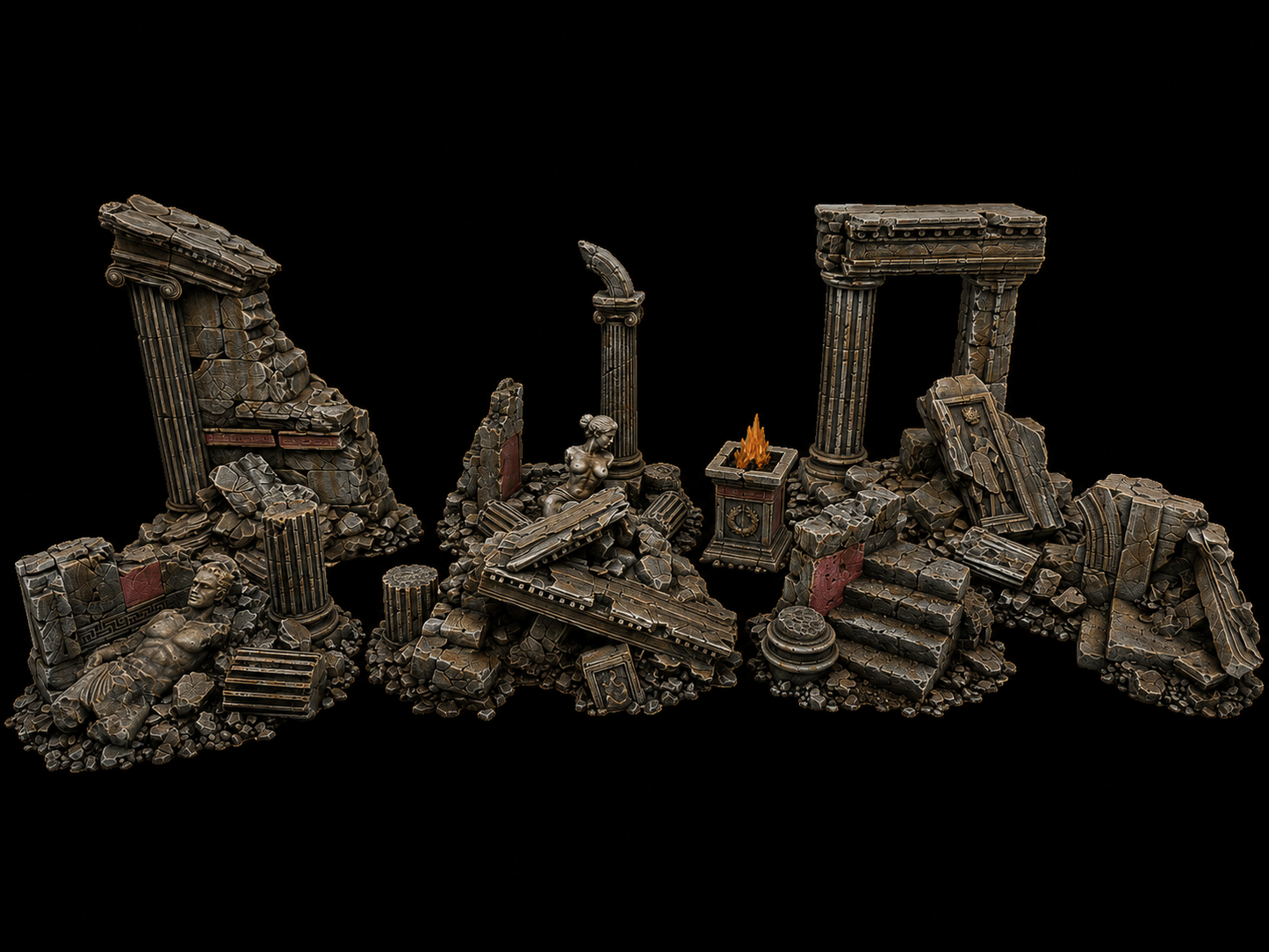 ..Olympus Falls Ruins