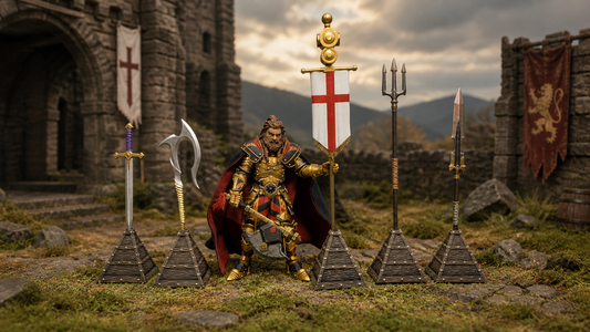 1/12 Medieval Flag/ Weapon Holder