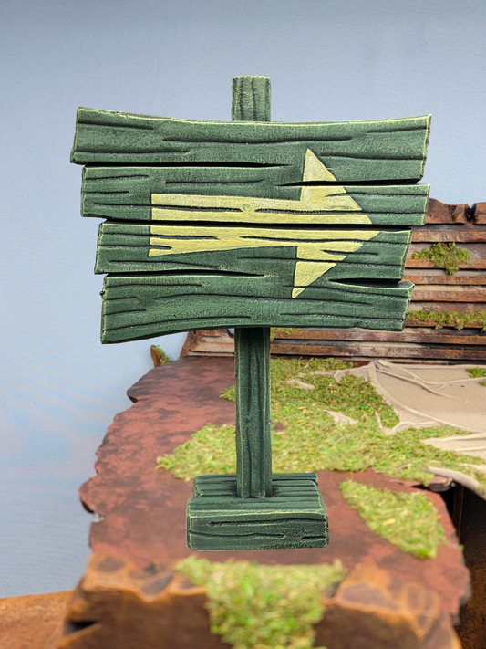 .Metal Slug style Arrow Sign